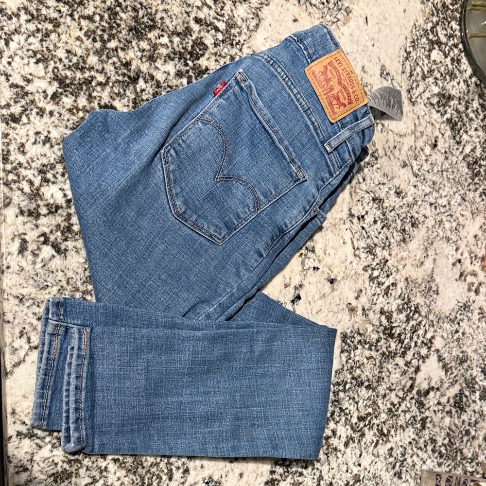 Levi's Blue Skinny Jeans for Women